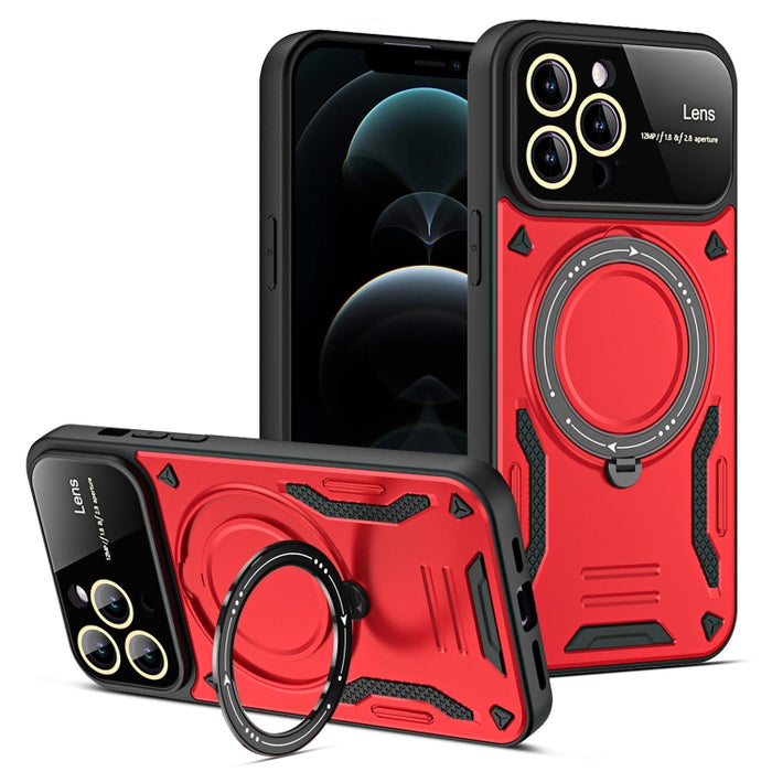 Estuche para teléfono con soporte MagSafe para ventana grande, For iPhone 12 Pro Max, For iPhone 12 Pro, For iPhone 11 Pro Max, For iPhone 11, For iPhone 11 Pro
