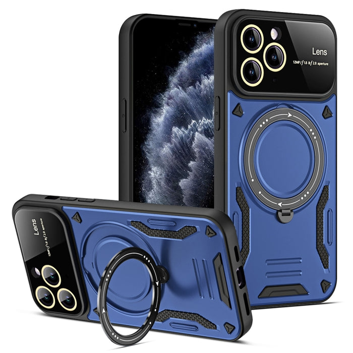 Estuche para teléfono con soporte MagSafe para ventana grande, For iPhone 12 Pro Max, For iPhone 12 Pro, For iPhone 11 Pro Max, For iPhone 11, For iPhone 11 Pro