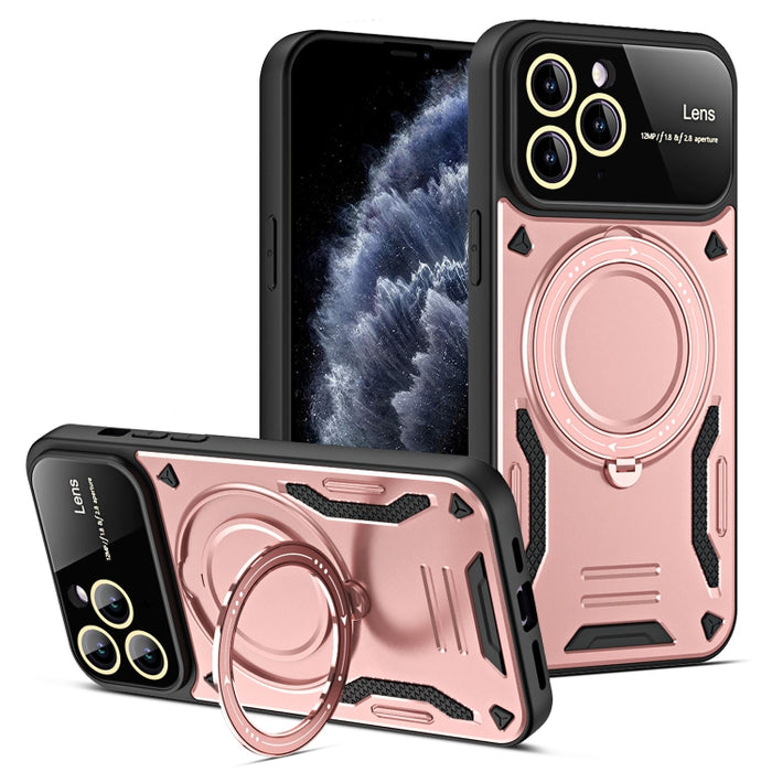 Estuche para teléfono con soporte MagSafe para ventana grande, For iPhone 12 Pro Max, For iPhone 12 Pro, For iPhone 11 Pro Max, For iPhone 11, For iPhone 11 Pro