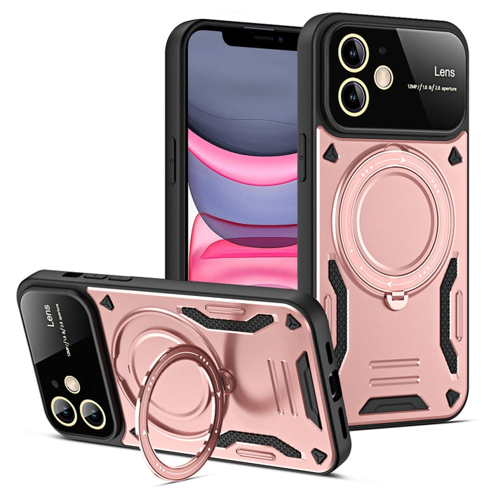Estuche para teléfono con soporte MagSafe para ventana grande, For iPhone 12 Pro Max, For iPhone 12 Pro, For iPhone 11 Pro Max, For iPhone 11, For iPhone 11 Pro