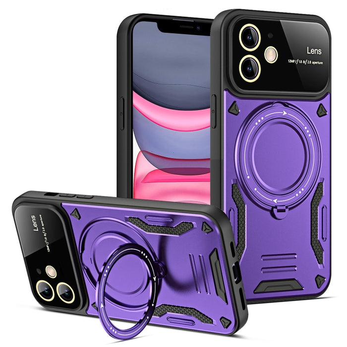 Estuche para teléfono con soporte MagSafe para ventana grande, For iPhone 12 Pro Max, For iPhone 12 Pro, For iPhone 11 Pro Max, For iPhone 11, For iPhone 11 Pro