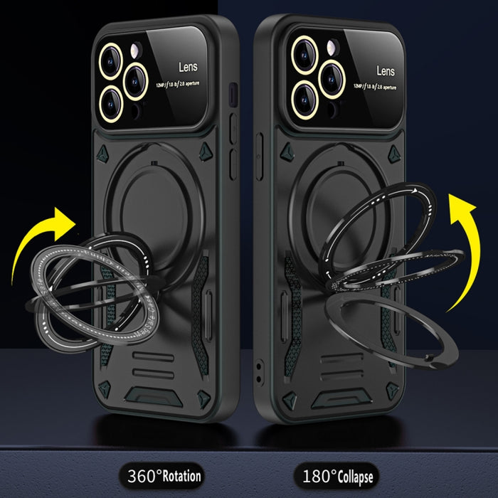 Estuche para teléfono con soporte MagSafe para ventana grande, For iPhone 12 Pro Max, For iPhone 12 Pro, For iPhone 11 Pro Max, For iPhone 11, For iPhone 11 Pro