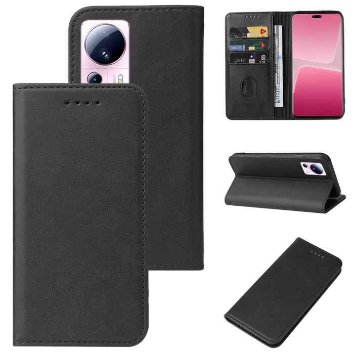 Caja de teléfono de cuero con cierre magnético, For Xiaomi Redmi Turbo 3, For Xiaomi Civi 4 Pro, For Redmi K70 Pro Lamborghini, For Xiaomi Poco M6 Pro 4G, For Xiaomi Redmi Note 13 Pro 4G, For Xiaomi Redmi A3, For Xiaomi Redmi Note 13 4G                ...