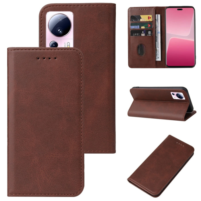 Caja de teléfono de cuero con cierre magnético, For Xiaomi Redmi Turbo 3, For Xiaomi Civi 4 Pro, For Redmi K70 Pro Lamborghini, For Xiaomi Poco M6 Pro 4G, For Xiaomi Redmi Note 13 Pro 4G, For Xiaomi Redmi A3, For Xiaomi Redmi Note 13 4G                ...
