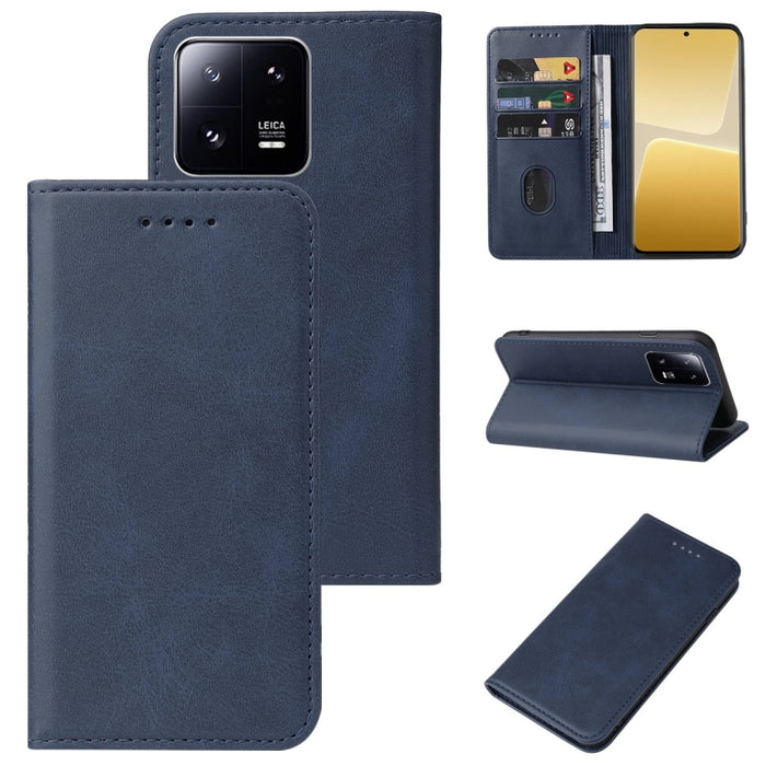 Caja de teléfono de cuero con cierre magnético, For Xiaomi Redmi Turbo 3, For Xiaomi Civi 4 Pro, For Redmi K70 Pro Lamborghini, For Xiaomi Poco M6 Pro 4G, For Xiaomi Redmi Note 13 Pro 4G, For Xiaomi Redmi A3, For Xiaomi Redmi Note 13 4G                ...
