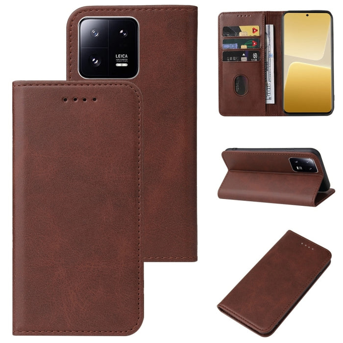 Caja de teléfono de cuero con cierre magnético, For Xiaomi Redmi Turbo 3, For Xiaomi Civi 4 Pro, For Redmi K70 Pro Lamborghini, For Xiaomi Poco M6 Pro 4G, For Xiaomi Redmi Note 13 Pro 4G, For Xiaomi Redmi A3, For Xiaomi Redmi Note 13 4G                ...