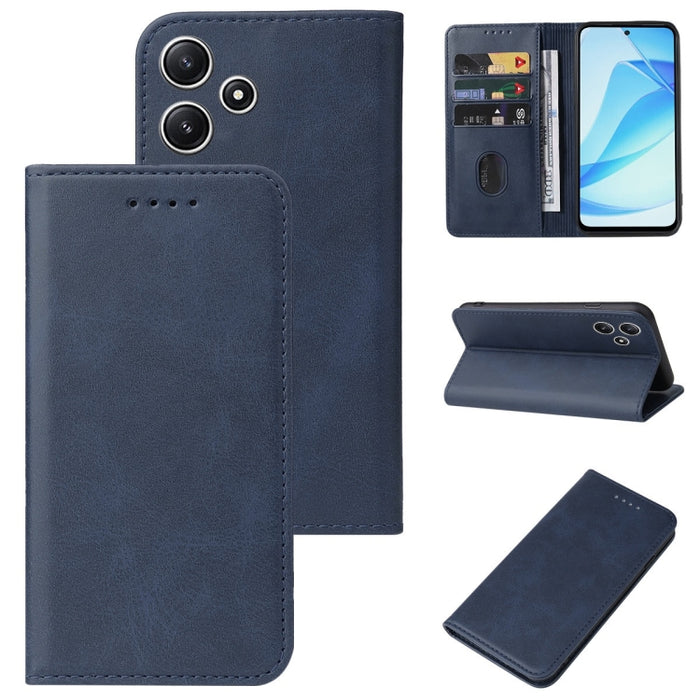 Caja de teléfono de cuero con cierre magnético, For Xiaomi Redmi Turbo 3, For Xiaomi Civi 4 Pro, For Redmi K70 Pro Lamborghini, For Xiaomi Poco M6 Pro 4G, For Xiaomi Redmi Note 13 Pro 4G, For Xiaomi Redmi A3, For Xiaomi Redmi Note 13 4G                ...