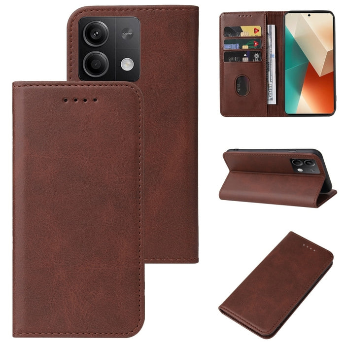Caja de teléfono de cuero con cierre magnético, For Xiaomi Redmi Turbo 3, For Xiaomi Civi 4 Pro, For Redmi K70 Pro Lamborghini, For Xiaomi Poco M6 Pro 4G, For Xiaomi Redmi Note 13 Pro 4G, For Xiaomi Redmi A3, For Xiaomi Redmi Note 13 4G                ...