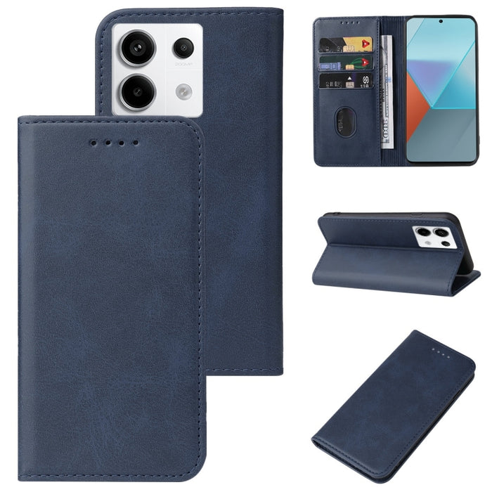 Caja de teléfono de cuero con cierre magnético, For Xiaomi Redmi Turbo 3, For Xiaomi Civi 4 Pro, For Redmi K70 Pro Lamborghini, For Xiaomi Poco M6 Pro 4G, For Xiaomi Redmi Note 13 Pro 4G, For Xiaomi Redmi A3, For Xiaomi Redmi Note 13 4G                ...