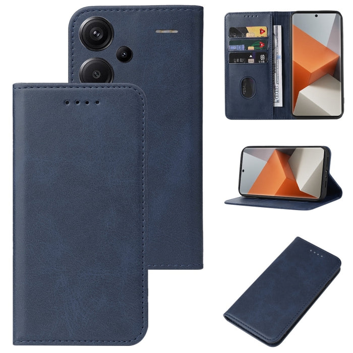 Caja de teléfono de cuero con cierre magnético, For Xiaomi Redmi Turbo 3, For Xiaomi Civi 4 Pro, For Redmi K70 Pro Lamborghini, For Xiaomi Poco M6 Pro 4G, For Xiaomi Redmi Note 13 Pro 4G, For Xiaomi Redmi A3, For Xiaomi Redmi Note 13 4G                ...