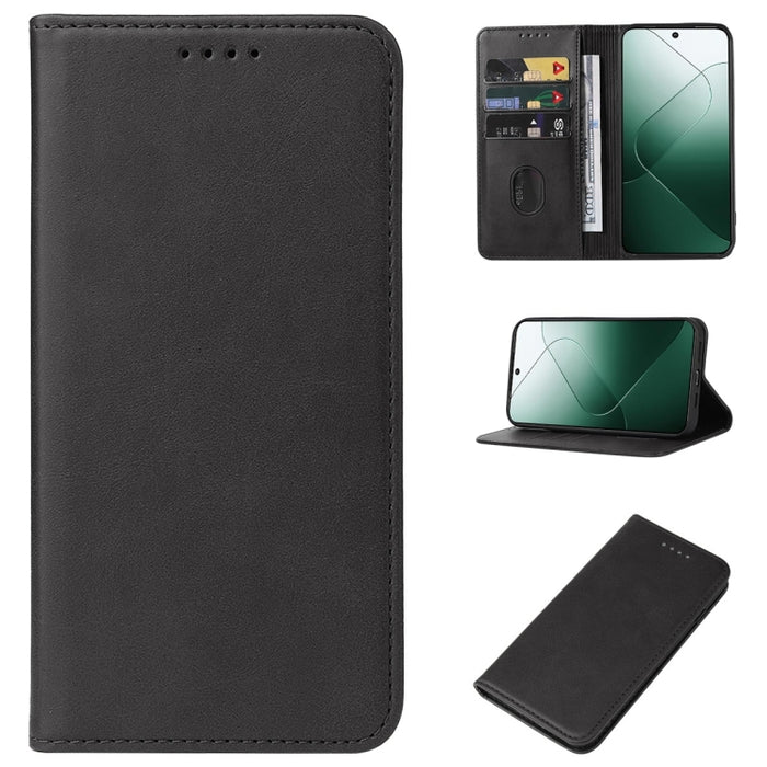 Caja de teléfono de cuero con cierre magnético, For Xiaomi Redmi Turbo 3, For Xiaomi Civi 4 Pro, For Redmi K70 Pro Lamborghini, For Xiaomi Poco M6 Pro 4G, For Xiaomi Redmi Note 13 Pro 4G, For Xiaomi Redmi A3, For Xiaomi Redmi Note 13 4G                ...