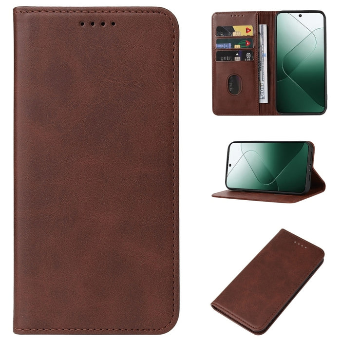 Caja de teléfono de cuero con cierre magnético, For Xiaomi Redmi Turbo 3, For Xiaomi Civi 4 Pro, For Redmi K70 Pro Lamborghini, For Xiaomi Poco M6 Pro 4G, For Xiaomi Redmi Note 13 Pro 4G, For Xiaomi Redmi A3, For Xiaomi Redmi Note 13 4G                ...