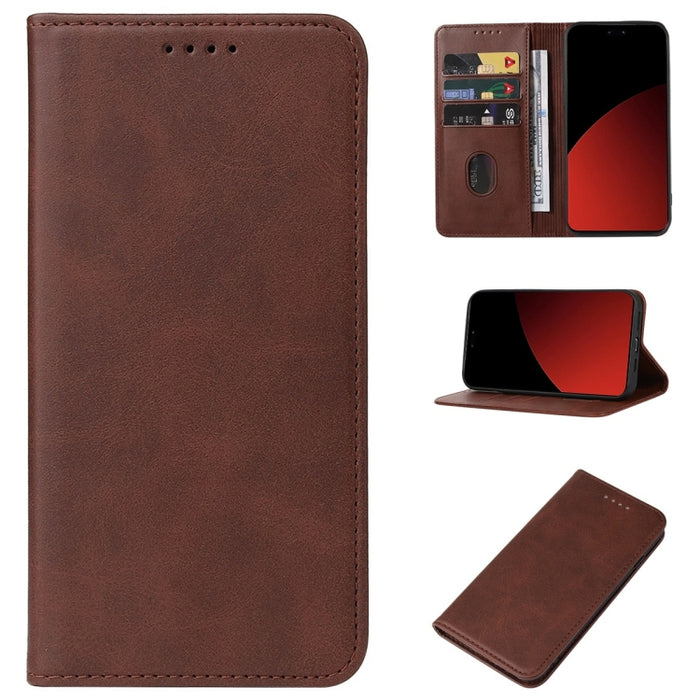 Caja de teléfono de cuero con cierre magnético, For Xiaomi Redmi Turbo 3, For Xiaomi Civi 4 Pro, For Redmi K70 Pro Lamborghini, For Xiaomi Poco M6 Pro 4G, For Xiaomi Redmi Note 13 Pro 4G, For Xiaomi Redmi A3, For Xiaomi Redmi Note 13 4G                ...