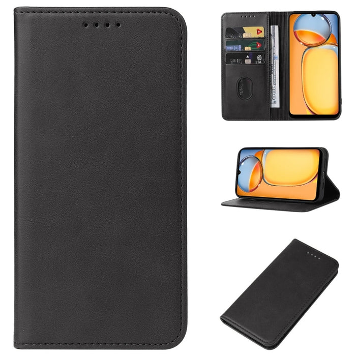 Caja de teléfono de cuero con cierre magnético, For Xiaomi Redmi Turbo 3, For Xiaomi Civi 4 Pro, For Redmi K70 Pro Lamborghini, For Xiaomi Poco M6 Pro 4G, For Xiaomi Redmi Note 13 Pro 4G, For Xiaomi Redmi A3, For Xiaomi Redmi Note 13 4G                ...