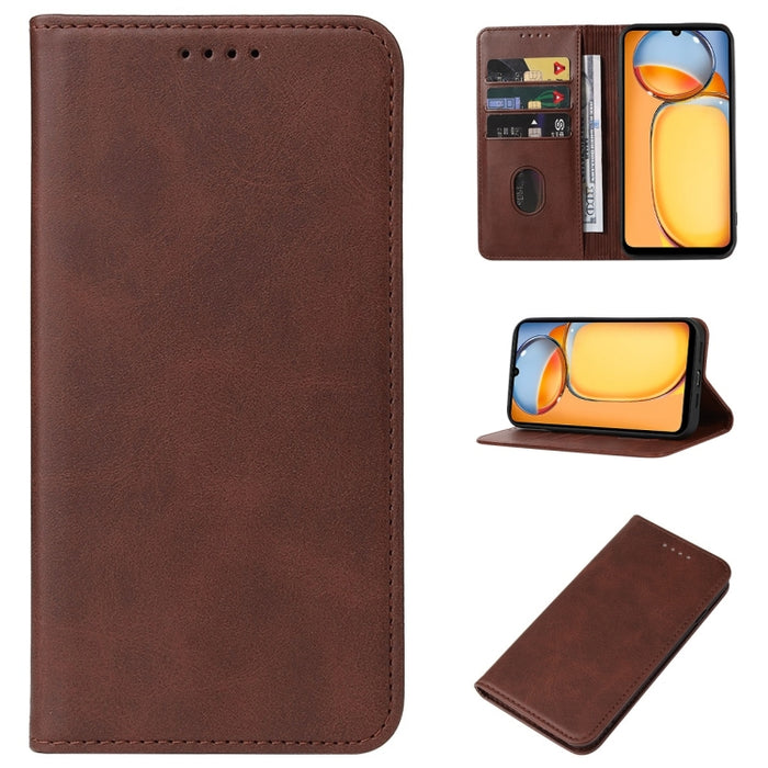 Caja de teléfono de cuero con cierre magnético, For Xiaomi Redmi Turbo 3, For Xiaomi Civi 4 Pro, For Redmi K70 Pro Lamborghini, For Xiaomi Poco M6 Pro 4G, For Xiaomi Redmi Note 13 Pro 4G, For Xiaomi Redmi A3, For Xiaomi Redmi Note 13 4G                ...