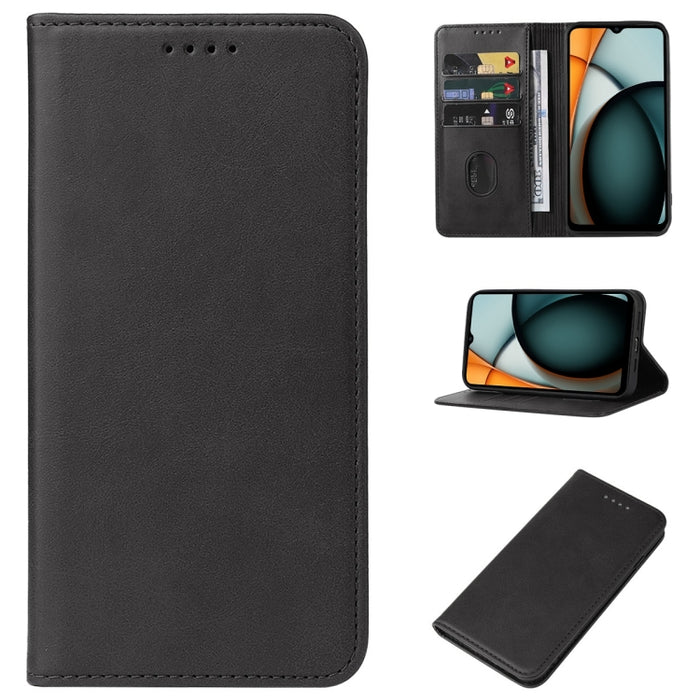 Caja de teléfono de cuero con cierre magnético, For Xiaomi Redmi Turbo 3, For Xiaomi Civi 4 Pro, For Redmi K70 Pro Lamborghini, For Xiaomi Poco M6 Pro 4G, For Xiaomi Redmi Note 13 Pro 4G, For Xiaomi Redmi A3, For Xiaomi Redmi Note 13 4G                ...