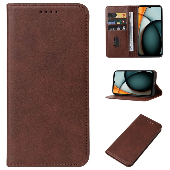 Caja de teléfono de cuero con cierre magnético, For Xiaomi Redmi Turbo 3, For Xiaomi Civi 4 Pro, For Redmi K70 Pro Lamborghini, For Xiaomi Poco M6 Pro 4G, For Xiaomi Redmi Note 13 Pro 4G, For Xiaomi Redmi A3, For Xiaomi Redmi Note 13 4G                ...