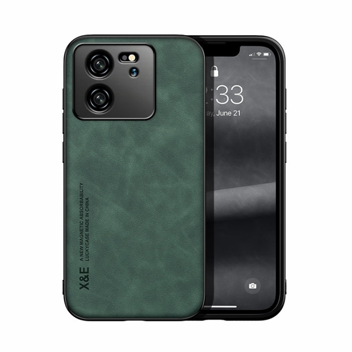 Estuche para teléfono con respaldo de cuero magnético Skin Feel, For Xiaomi Redmi Turbo 3, For Xiaomi Redmi Note 13 Pro 4G, For Xiaomi Redmi Note 13 4G, For Xiaomi Redmi 13C, For Xiaomi Redmi K70E, For Xiaomi 14 Ultra, For Xiaomi 14 Pro, For Xiaomi 14 ...