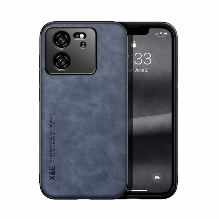 Estuche para teléfono con respaldo de cuero magnético Skin Feel, For Xiaomi Redmi Turbo 3, For Xiaomi Redmi Note 13 Pro 4G, For Xiaomi Redmi Note 13 4G, For Xiaomi Redmi 13C, For Xiaomi Redmi K70E, For Xiaomi 14 Ultra, For Xiaomi 14 Pro, For Xiaomi 14 ...