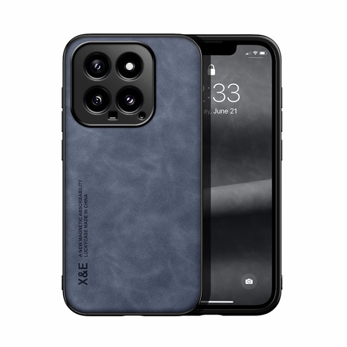 Estuche para teléfono con respaldo de cuero magnético Skin Feel, For Xiaomi Redmi Turbo 3, For Xiaomi Redmi Note 13 Pro 4G, For Xiaomi Redmi Note 13 4G, For Xiaomi Redmi 13C, For Xiaomi Redmi K70E, For Xiaomi 14 Ultra, For Xiaomi 14 Pro, For Xiaomi 14 ...