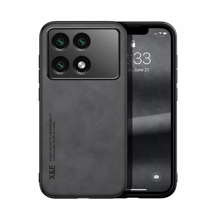 Estuche para teléfono con respaldo de cuero magnético Skin Feel, For Xiaomi Redmi Turbo 3, For Xiaomi Redmi Note 13 Pro 4G, For Xiaomi Redmi Note 13 4G, For Xiaomi Redmi 13C, For Xiaomi Redmi K70E, For Xiaomi 14 Ultra, For Xiaomi 14 Pro, For Xiaomi 14 ...