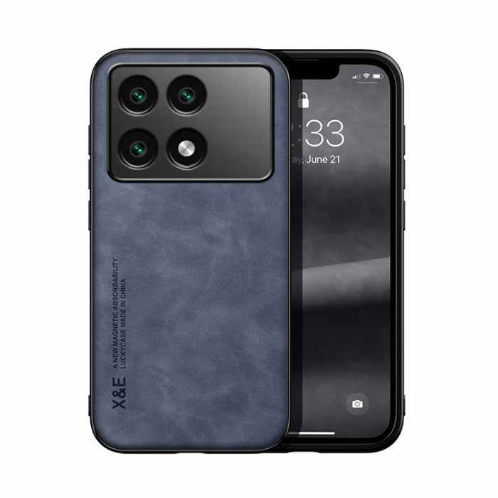Estuche para teléfono con respaldo de cuero magnético Skin Feel, For Xiaomi Redmi Turbo 3, For Xiaomi Redmi Note 13 Pro 4G, For Xiaomi Redmi Note 13 4G, For Xiaomi Redmi 13C, For Xiaomi Redmi K70E, For Xiaomi 14 Ultra, For Xiaomi 14 Pro, For Xiaomi 14 ...