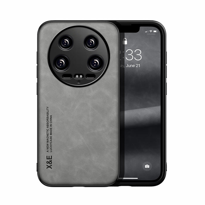 Estuche para teléfono con respaldo de cuero magnético Skin Feel, For Xiaomi Redmi Turbo 3, For Xiaomi Redmi Note 13 Pro 4G, For Xiaomi Redmi Note 13 4G, For Xiaomi Redmi 13C, For Xiaomi Redmi K70E, For Xiaomi 14 Ultra, For Xiaomi 14 Pro, For Xiaomi 14 ...