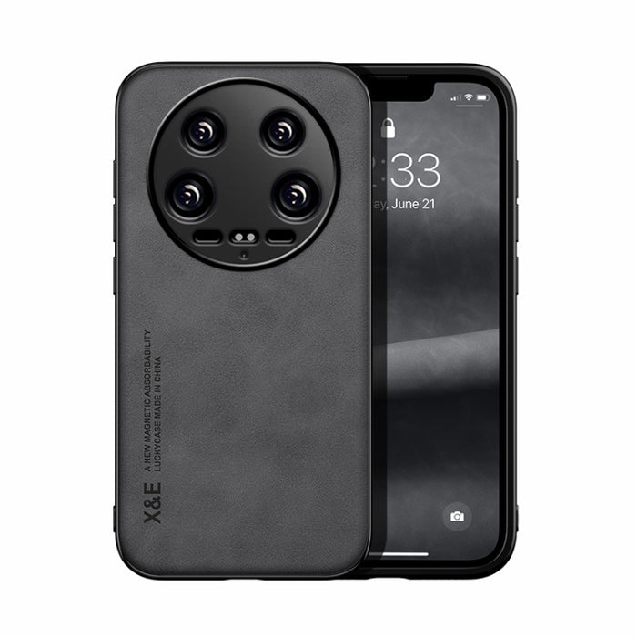 Estuche para teléfono con respaldo de cuero magnético Skin Feel, For Xiaomi Redmi Turbo 3, For Xiaomi Redmi Note 13 Pro 4G, For Xiaomi Redmi Note 13 4G, For Xiaomi Redmi 13C, For Xiaomi Redmi K70E, For Xiaomi 14 Ultra, For Xiaomi 14 Pro, For Xiaomi 14 ...