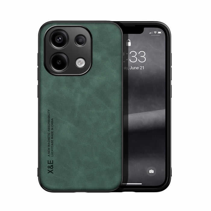 Estuche para teléfono con respaldo de cuero magnético Skin Feel, For Xiaomi Redmi Turbo 3, For Xiaomi Redmi Note 13 Pro 4G, For Xiaomi Redmi Note 13 4G, For Xiaomi Redmi 13C, For Xiaomi Redmi K70E, For Xiaomi 14 Ultra, For Xiaomi 14 Pro, For Xiaomi 14 ...