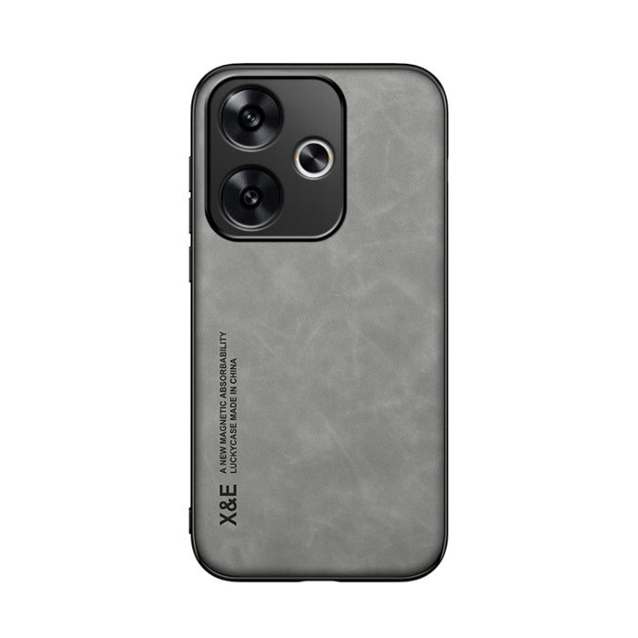 Estuche para teléfono con respaldo de cuero magnético Skin Feel, For Xiaomi Redmi Turbo 3, For Xiaomi Redmi Note 13 Pro 4G, For Xiaomi Redmi Note 13 4G, For Xiaomi Redmi 13C, For Xiaomi Redmi K70E, For Xiaomi 14 Ultra, For Xiaomi 14 Pro, For Xiaomi 14 ...
