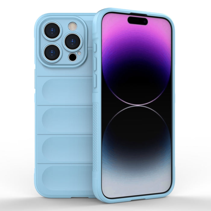 Magic Shield TPU + Estuche para teléfono de franela, For iPhone 15 Pro Max, For iPhone 15 Pro, For iPhone 15 Plus, For iPhone 15