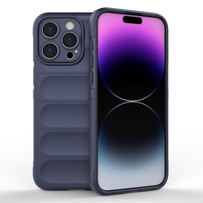 Magic Shield TPU + Estuche para teléfono de franela, For iPhone 15 Pro Max, For iPhone 15 Pro, For iPhone 15 Plus, For iPhone 15
