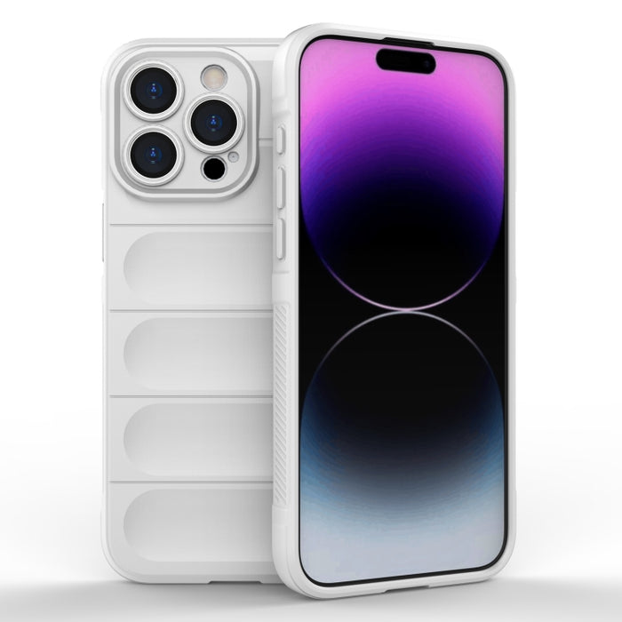 Magic Shield TPU + Estuche para teléfono de franela, For iPhone 15 Pro Max, For iPhone 15 Pro, For iPhone 15 Plus, For iPhone 15