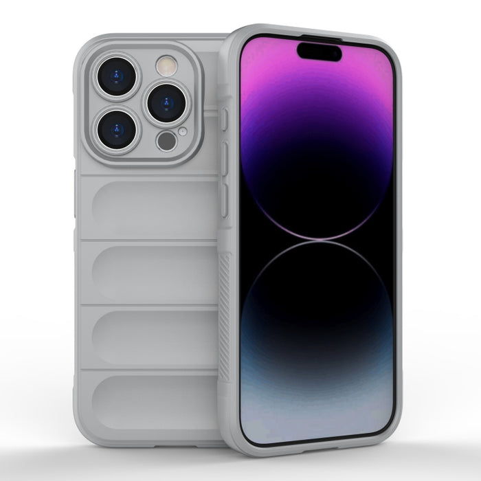 Magic Shield TPU + Estuche para teléfono de franela, For iPhone 15 Pro Max, For iPhone 15 Pro, For iPhone 15 Plus, For iPhone 15