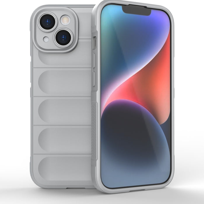 Magic Shield TPU + Estuche para teléfono de franela, For iPhone 15 Pro Max, For iPhone 15 Pro, For iPhone 15 Plus, For iPhone 15