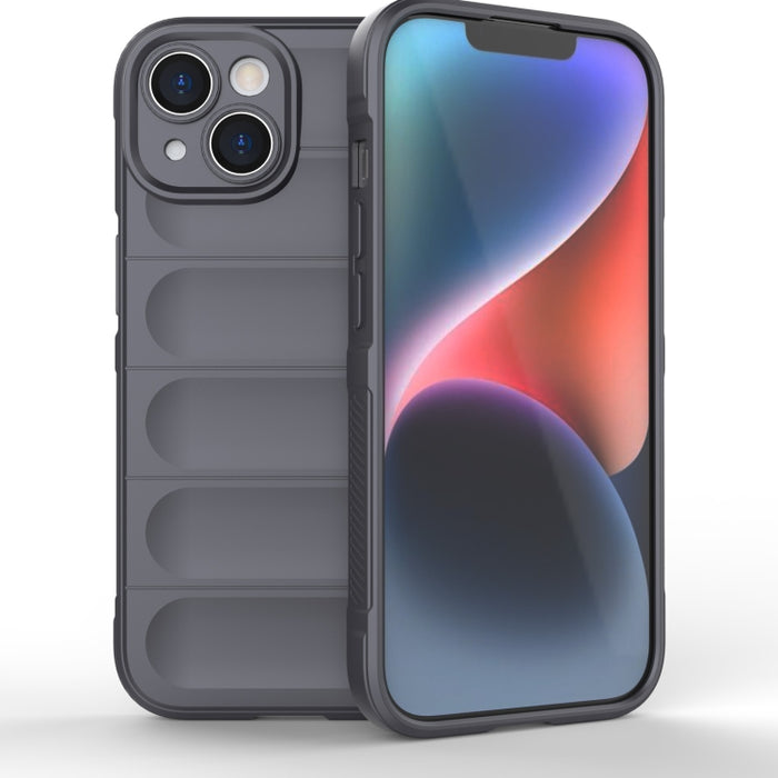 Magic Shield TPU + Estuche para teléfono de franela, For iPhone 15 Pro Max, For iPhone 15 Pro, For iPhone 15 Plus, For iPhone 15