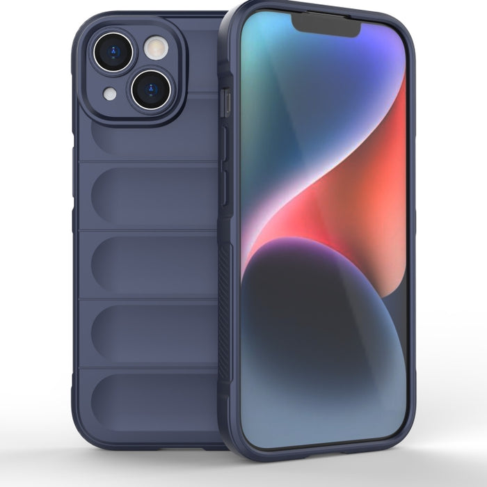 Magic Shield TPU + Estuche para teléfono de franela, For iPhone 15 Pro Max, For iPhone 15 Pro, For iPhone 15 Plus, For iPhone 15