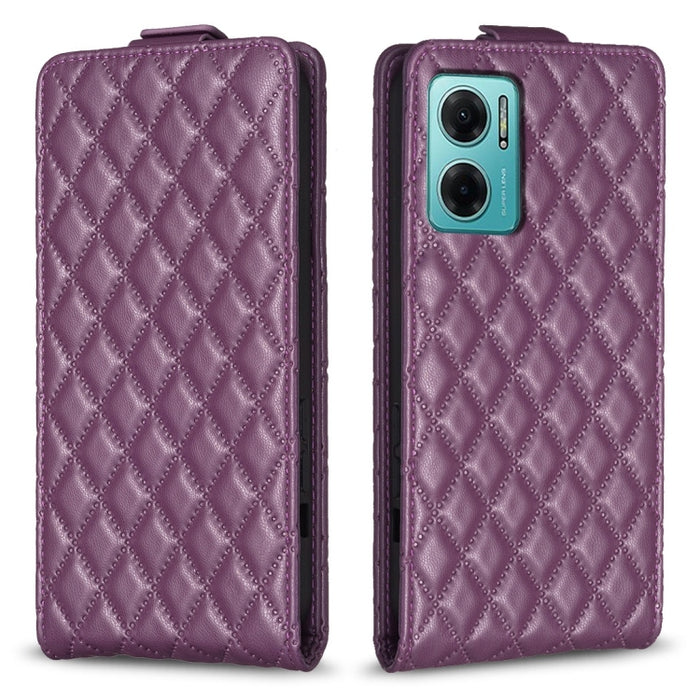 Estuche para teléfono de cuero con tapa vertical Diamond Lattice, For Redmi Note 12 5G Global, For Xiaomi 13 Lite / Civi 2, For Xiaomi Redmi K60 / K60 Pro, For Xiaomi 13 Pro, For Xiaomi 13, For Xiaomi 12T / 12T Pro, For Redmi Note 11 Pro 5G Global     ...