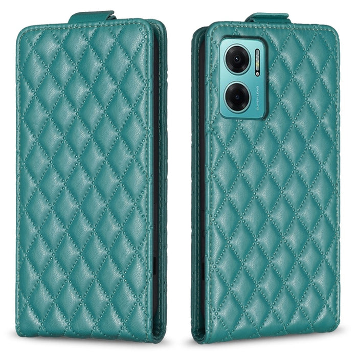 Estuche para teléfono de cuero con tapa vertical Diamond Lattice, For Redmi Note 12 5G Global, For Xiaomi 13 Lite / Civi 2, For Xiaomi Redmi K60 / K60 Pro, For Xiaomi 13 Pro, For Xiaomi 13, For Xiaomi 12T / 12T Pro, For Redmi Note 11 Pro 5G Global     ...