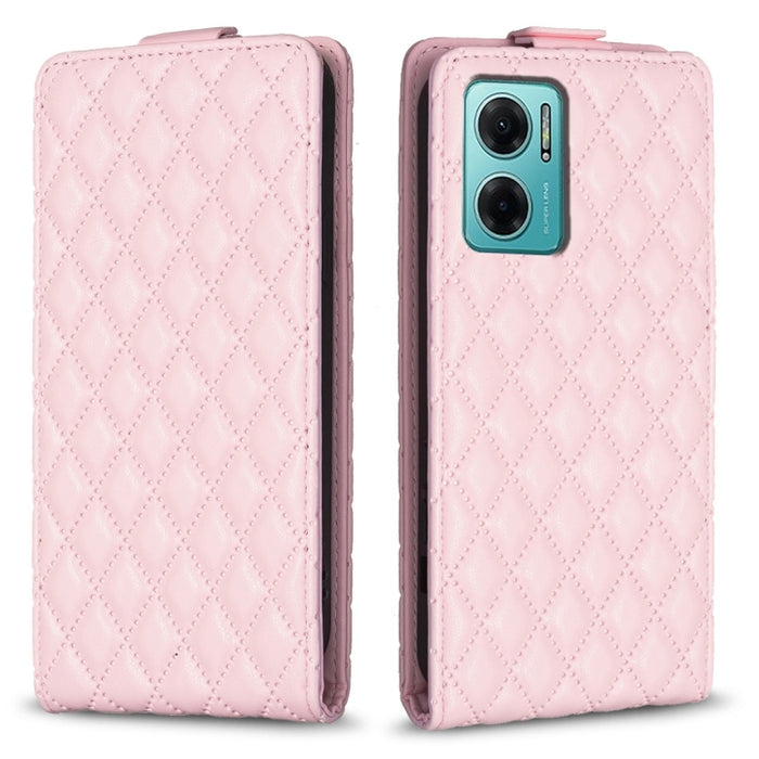 Estuche para teléfono de cuero con tapa vertical Diamond Lattice, For Redmi Note 12 5G Global, For Xiaomi 13 Lite / Civi 2, For Xiaomi Redmi K60 / K60 Pro, For Xiaomi 13 Pro, For Xiaomi 13, For Xiaomi 12T / 12T Pro, For Redmi Note 11 Pro 5G Global     ...
