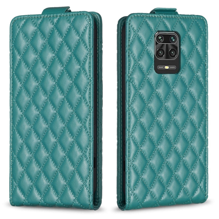 Estuche para teléfono de cuero con tapa vertical Diamond Lattice, For Xiaomi Redmi 9A, For Xiaomi Redmi 9, For Xiaomi Redmi 9C, For Redmi Note 9 / 10X 4G, For Redmi Note 9 Pro / 9 Pro Max
