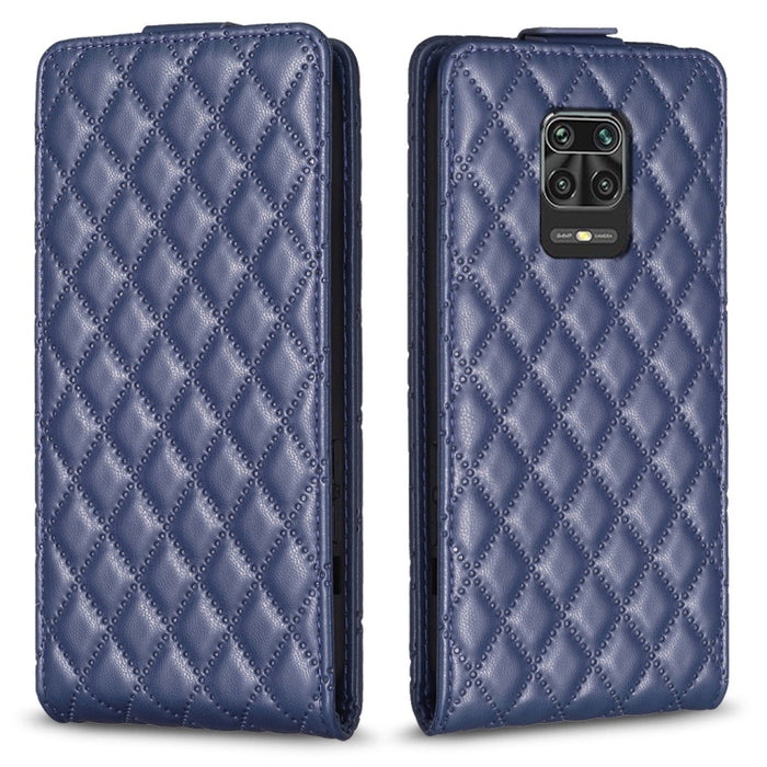 Estuche para teléfono de cuero con tapa vertical Diamond Lattice, For Xiaomi Redmi 9A, For Xiaomi Redmi 9, For Xiaomi Redmi 9C, For Redmi Note 9 / 10X 4G, For Redmi Note 9 Pro / 9 Pro Max