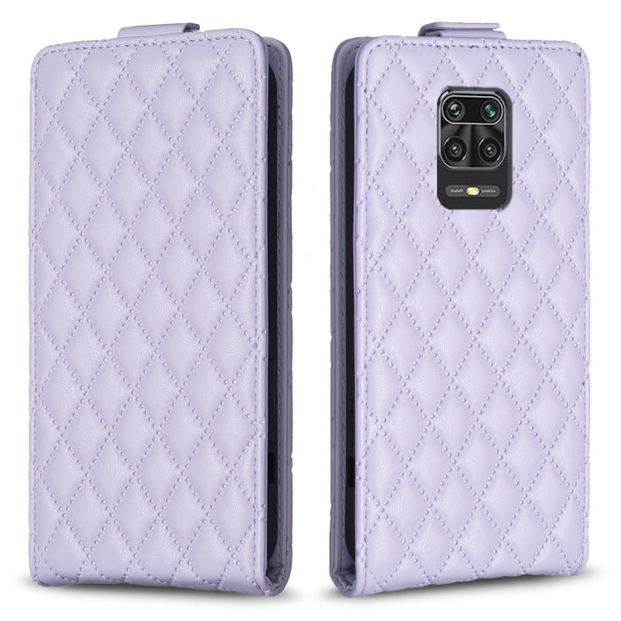Estuche para teléfono de cuero con tapa vertical Diamond Lattice, For Xiaomi Redmi 9A, For Xiaomi Redmi 9, For Xiaomi Redmi 9C, For Redmi Note 9 / 10X 4G, For Redmi Note 9 Pro / 9 Pro Max