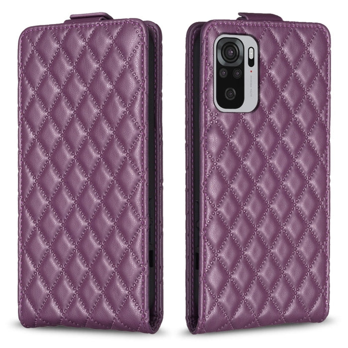 Estuche para teléfono de cuero con tapa vertical Diamond Lattice, For Xiaomi Redmi 9A, For Xiaomi Redmi 9, For Xiaomi Redmi 9C, For Redmi Note 9 / 10X 4G, For Redmi Note 9 Pro / 9 Pro Max