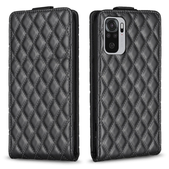 Estuche para teléfono de cuero con tapa vertical Diamond Lattice, For Xiaomi Redmi 9A, For Xiaomi Redmi 9, For Xiaomi Redmi 9C, For Redmi Note 9 / 10X 4G, For Redmi Note 9 Pro / 9 Pro Max