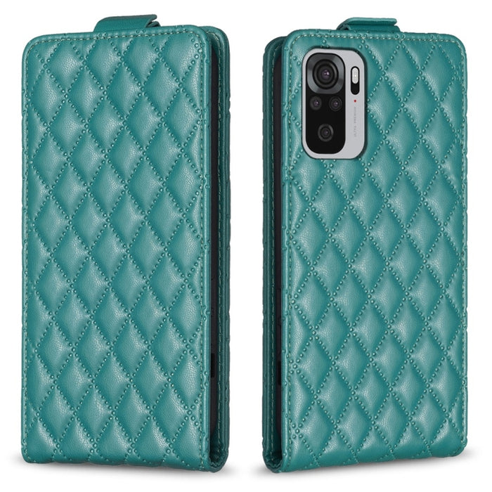 Estuche para teléfono de cuero con tapa vertical Diamond Lattice, For Xiaomi Redmi 9A, For Xiaomi Redmi 9, For Xiaomi Redmi 9C, For Redmi Note 9 / 10X 4G, For Redmi Note 9 Pro / 9 Pro Max