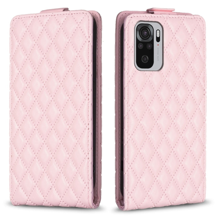 Estuche para teléfono de cuero con tapa vertical Diamond Lattice, For Xiaomi Redmi 9A, For Xiaomi Redmi 9, For Xiaomi Redmi 9C, For Redmi Note 9 / 10X 4G, For Redmi Note 9 Pro / 9 Pro Max