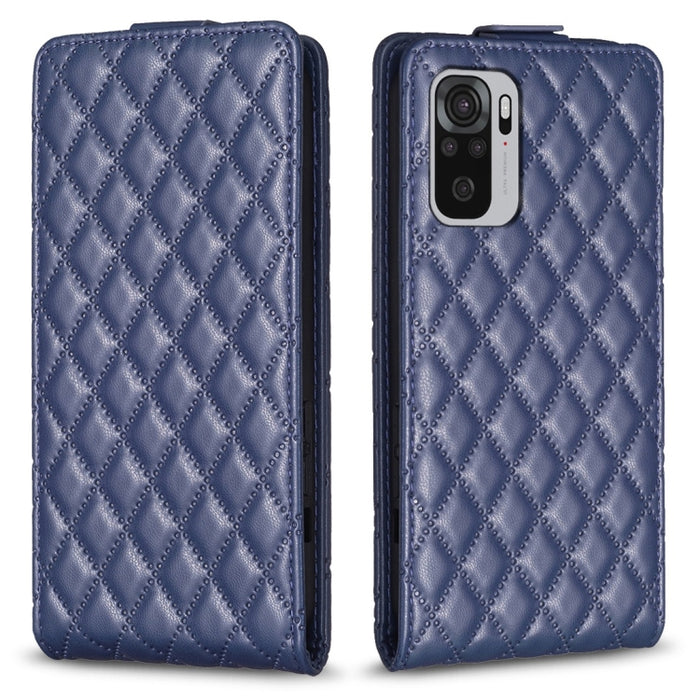 Estuche para teléfono de cuero con tapa vertical Diamond Lattice, For Xiaomi Redmi 9A, For Xiaomi Redmi 9, For Xiaomi Redmi 9C, For Redmi Note 9 / 10X 4G, For Redmi Note 9 Pro / 9 Pro Max