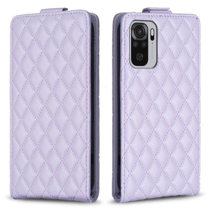 Estuche para teléfono de cuero con tapa vertical Diamond Lattice, For Xiaomi Redmi 9A, For Xiaomi Redmi 9, For Xiaomi Redmi 9C, For Redmi Note 9 / 10X 4G, For Redmi Note 9 Pro / 9 Pro Max