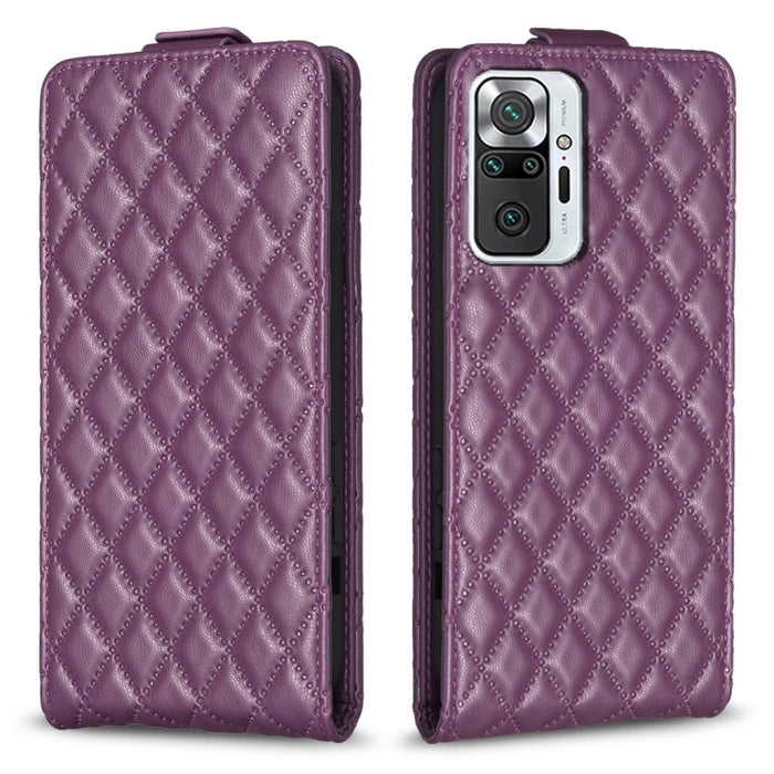 Estuche para teléfono de cuero con tapa vertical Diamond Lattice, For Xiaomi Redmi 9A, For Xiaomi Redmi 9, For Xiaomi Redmi 9C, For Redmi Note 9 / 10X 4G, For Redmi Note 9 Pro / 9 Pro Max